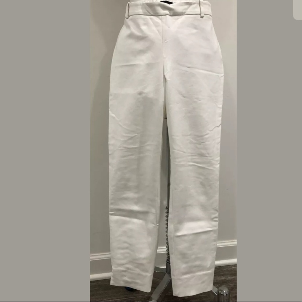 Zara Woman Dress Pants White EUC